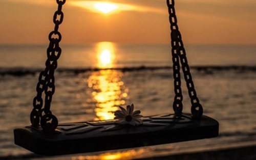 Golden sky